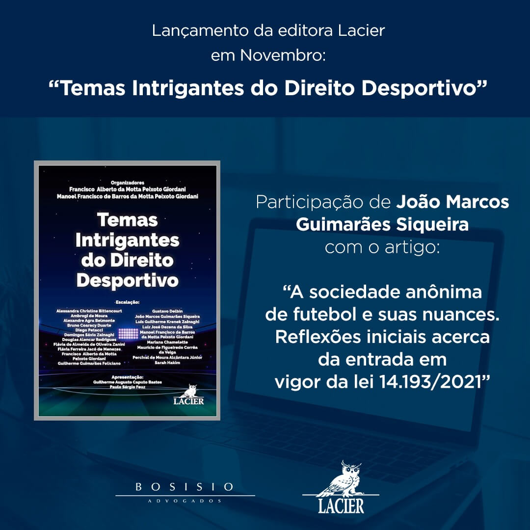 livro Temas Intrigantes do Direito Desportivo